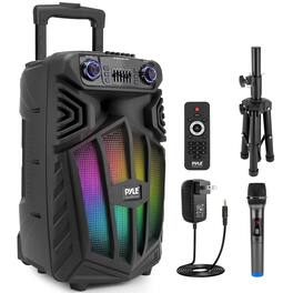 Pyle - 1680W Portable Bluetooth PA Speaker - 15" - Black