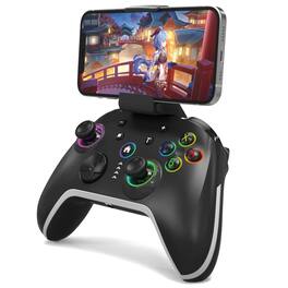 Dazzling Pops - mobile gaming controller for iphone android switch laptop wired control pc steam game gamepad with phone - Black-01