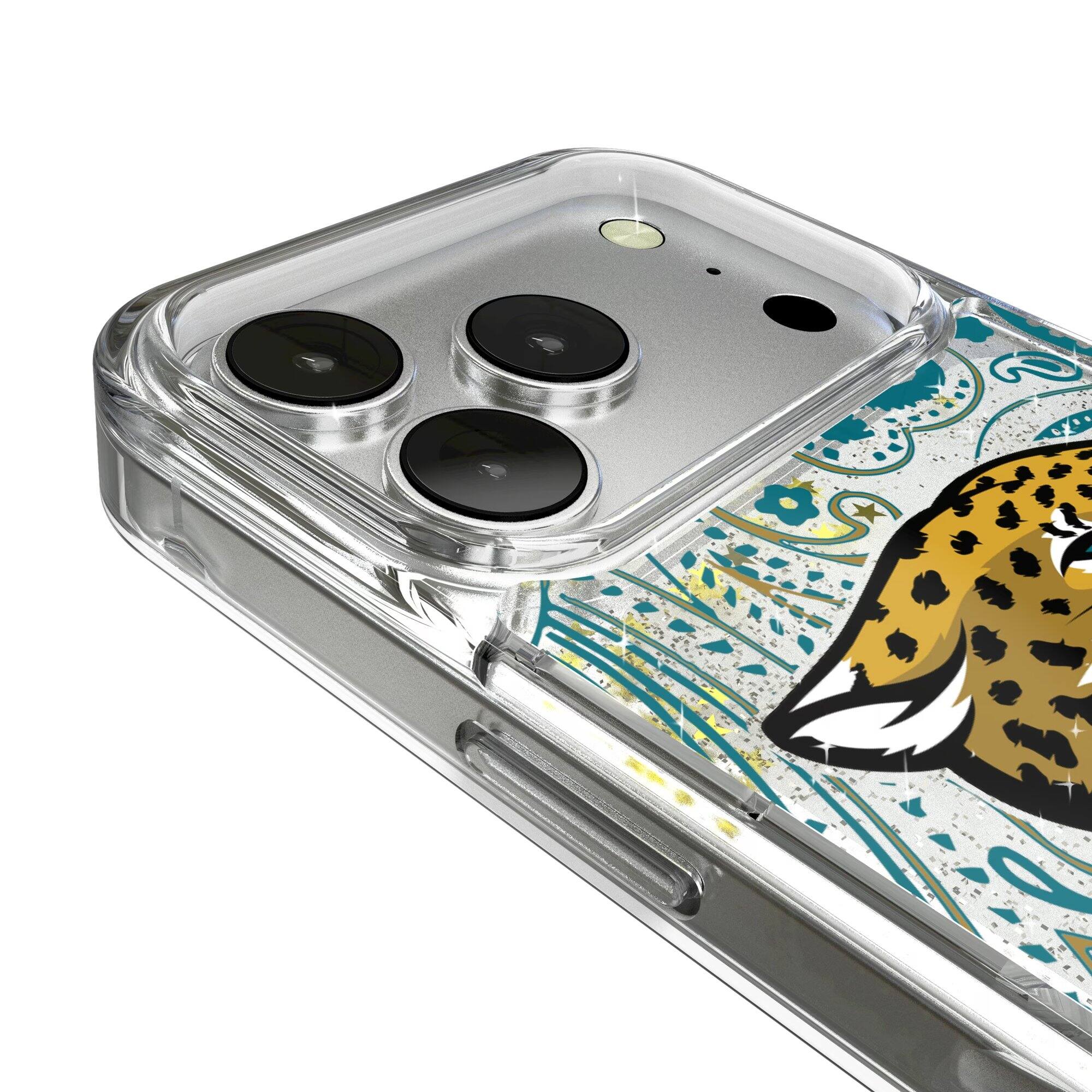 Alt View 2. Keyscaper - iPhone Paisley Design Glitter Case - 15 - Multicolor.