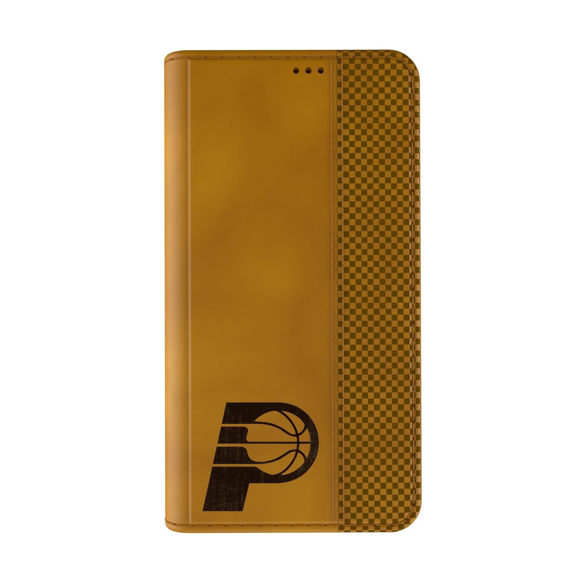 Alt View 1. Keyscaper - Indiana Pacers iPhone Folio Case - X/Xs - Multicolor.