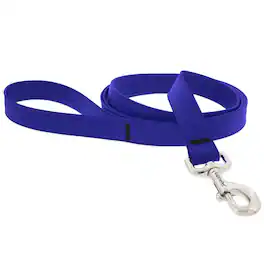 LupinePet - Splash BioThane Dog Leash One Size Fits All - True Blue