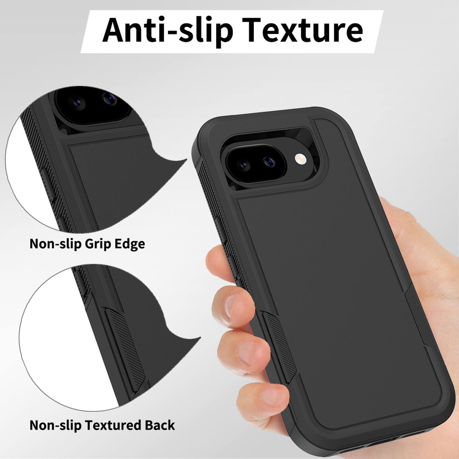 Anti-slip Texture

Non-slip Grip Edge

Non-slip Textured Back