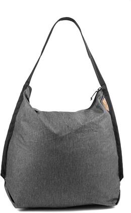 Vulpecula Spade - Packable Tote, Zippable Ultralight Carry-All, Self-Healing Ripstop Shell, Weather-Resistant Stowable Bag - Charcoal