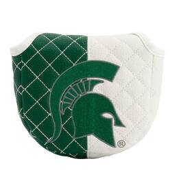 Team Golf - Michigan State Spartans Quilted Mallet Putter Cover - Multicolor