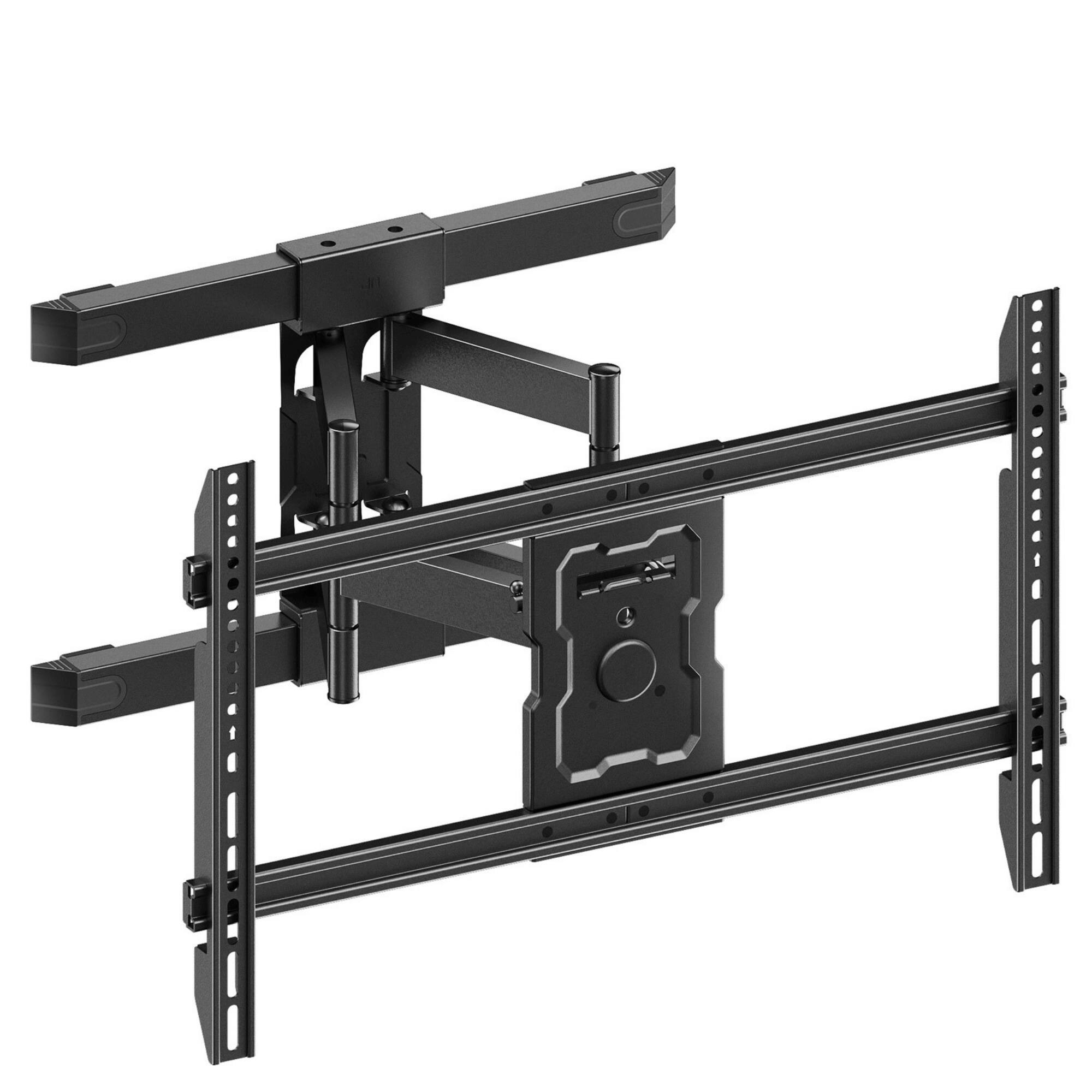 ErgoAV - Motion Mount with Dual Arms for TVs 43" to 75" and up to 99lbs - Black