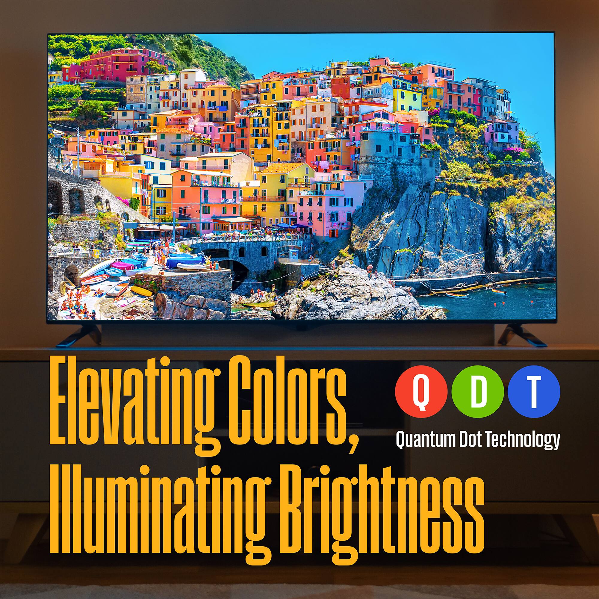 Elevating Colors, Illuminating Brightness

Q D T Quantum Dot Technology