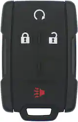 Car Keys Express - Replacement GM Remote - 3 Buttons (Lock, Unlock, and Panic) Includes programming device - Black - Front_Zoom