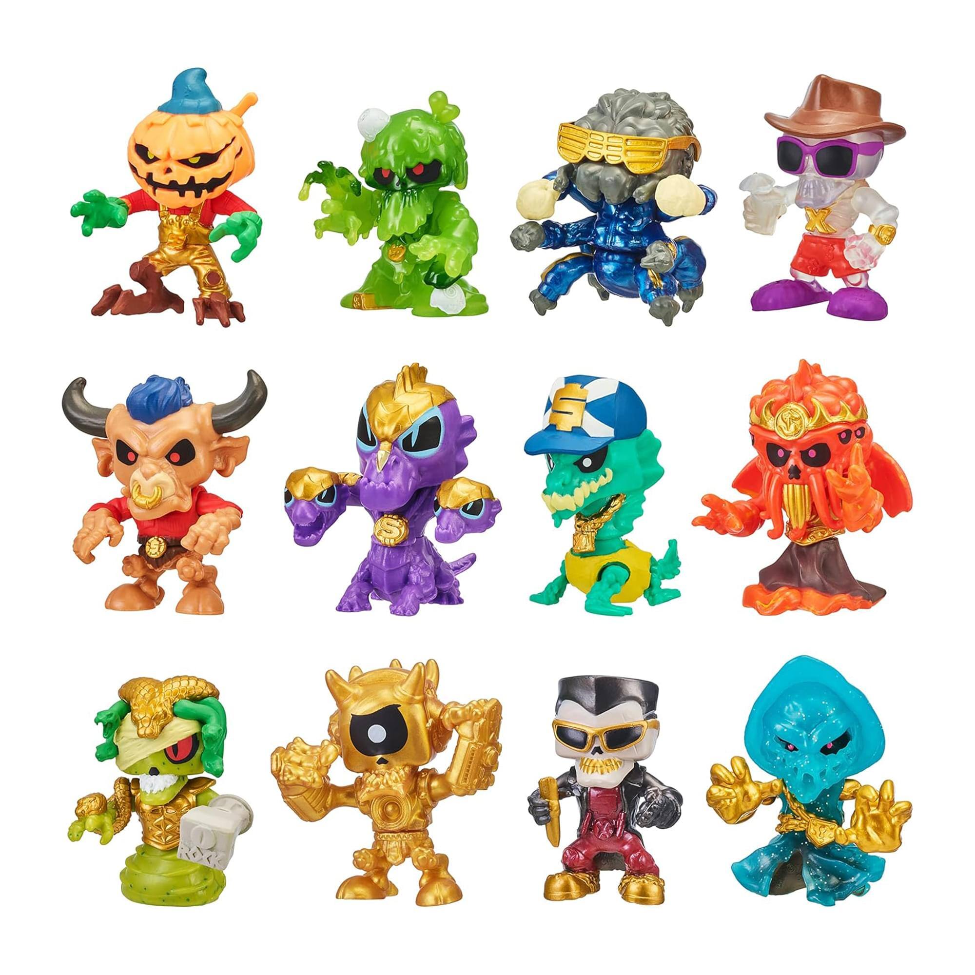Alt View 1. Moose Toys - Treasure X S7 Mini Monsters Action Figure Set - Purple.