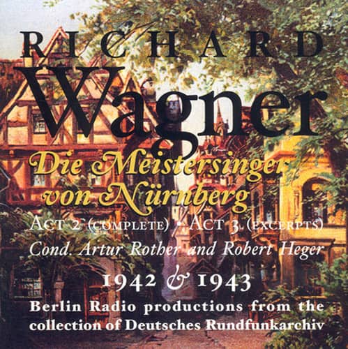 R. Wagner - Die Meistersinger: Act 2 Compl Act 3 Excerpts  - COMPACT DISCS