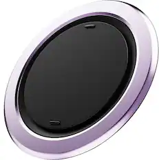 Front. OhSnap - Snap Magnetic UltraThin Universal Phone Grip and Stand with MagSafe Charge- Thru for Apple iPhones/Universal - Cult Lavendar.