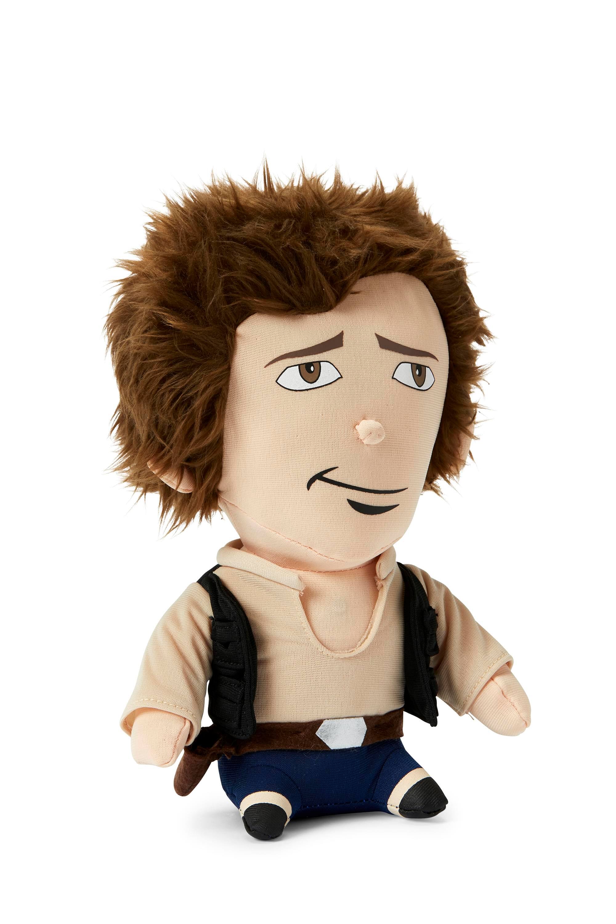 Alt View 10. Star Wars - Stuffed Star Wars Plush Toy - 9" Talking Han Solo Doll - Brown.