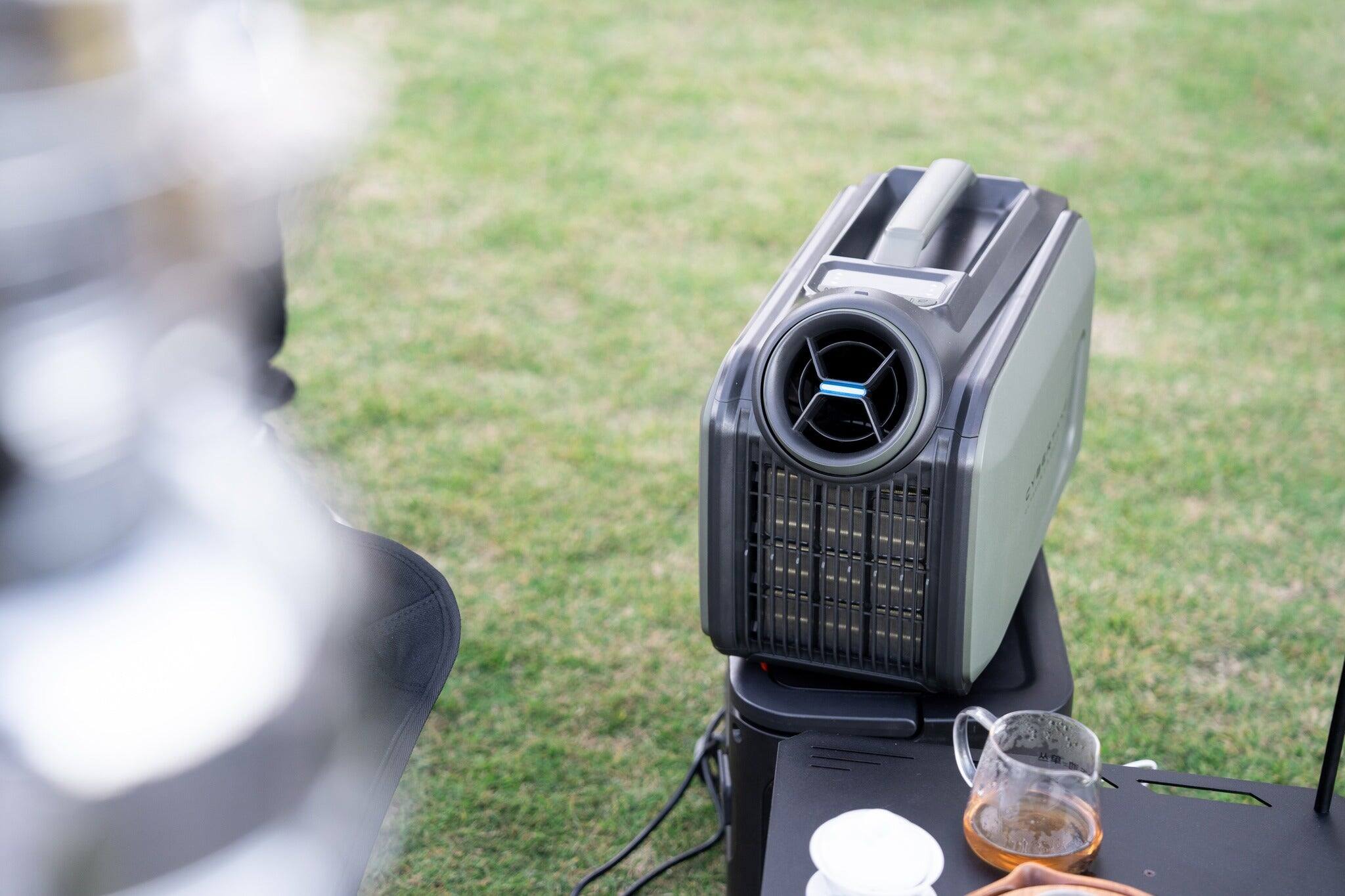 Alt View 14. Cybertake - Portable Air Conditioner with Panasonic Compressor, 3300BTU/960W, 3-in-1 Cooling AC Unit for Outdoor Camping Tent/RVs - Olive Green.