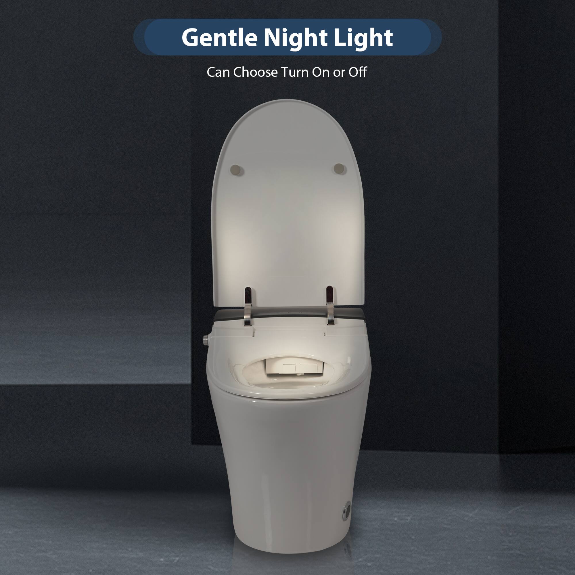 Gentle Night Light  
Can Choose Turn On or Off