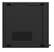 Alt View 2. Lenovo - Lenovo ThinkStation Mini Desktop (i7-14700, 32GB, 1TB SSD, T400, Win 11 Pro ) w/DKZ Hub - Black.