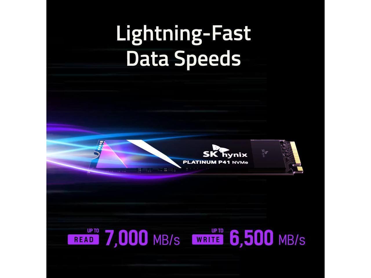 SK hynix Platinum P41 M2 SSD 1TB, M.2 2280 NVME PCIe Gen4.0