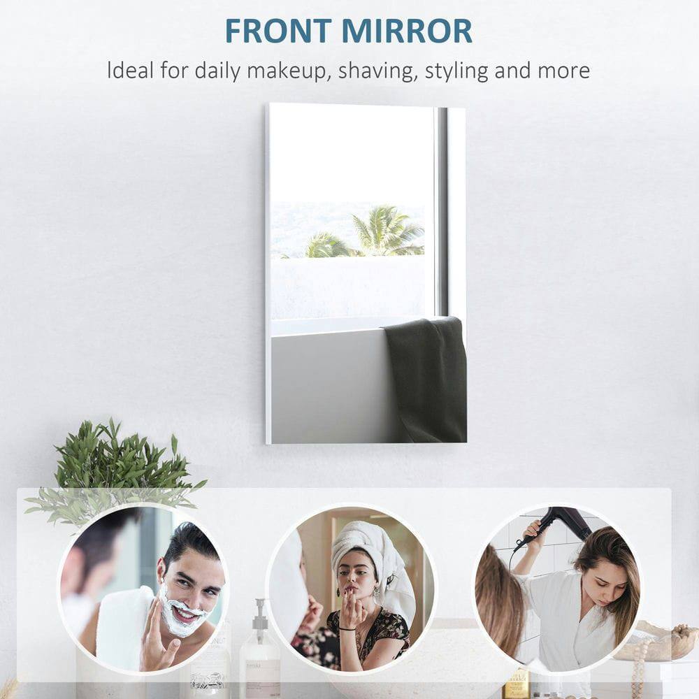 FRONT MIRROR  
Ideal for daily makeup, shaving, styling and more