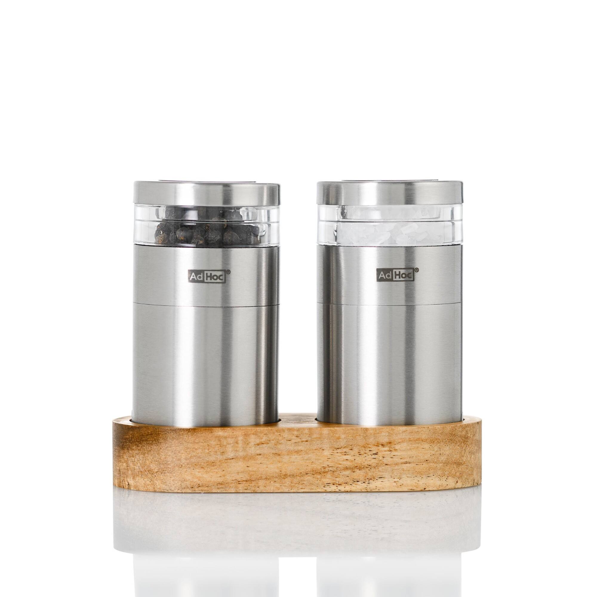 Alt View 2. Ad Hoc - Menage Molto S&P Mill Gift Set - Silver.