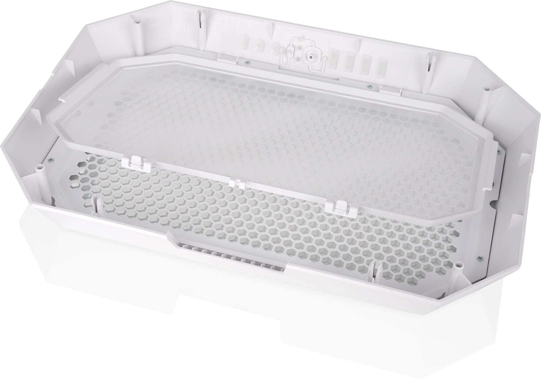 Alt View 23. Thermaltake - Tower 600 Mid Tower ATX PC Case - Snow.