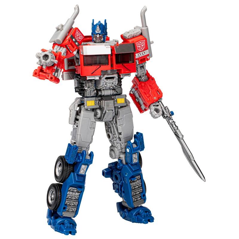 Alt View 6. Transformers - 102BB Optimus Prime Voyager Class | Transformers Generations Buzzworthy Bumblebee.