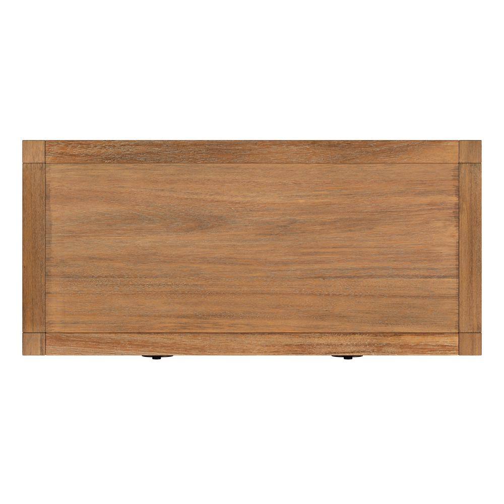 Left. Butler Specialty - Lark 30" Wood 1-Drawer Nightstand - Light Brown.