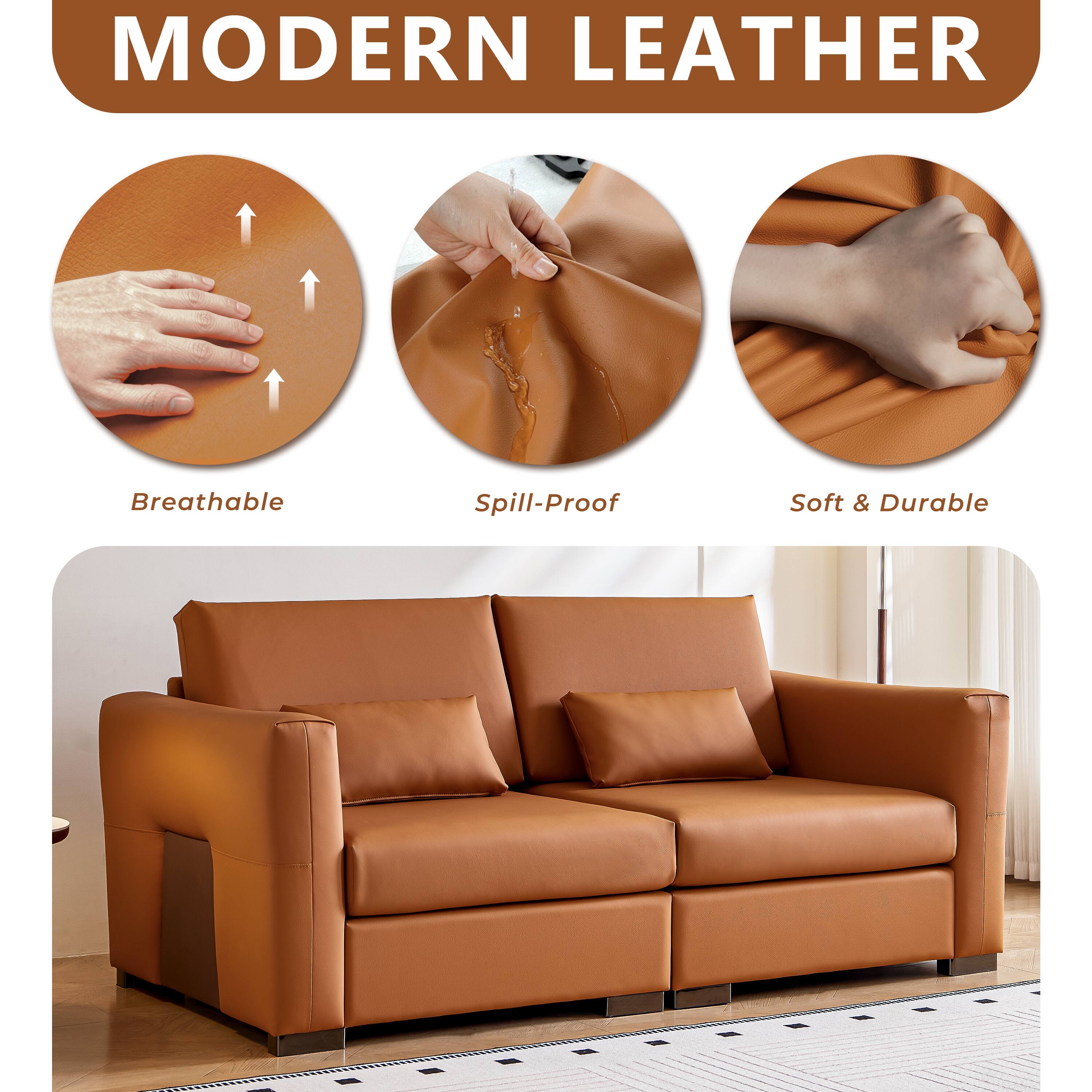 MODERN LEATHER

- Breathable
- Spill-Proof
- Soft & Durable