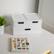 Alt View 13. Martha Stewart - Weston Set of 3 Engineered Wood Storage Boxes with Pullout Drawers - White.
