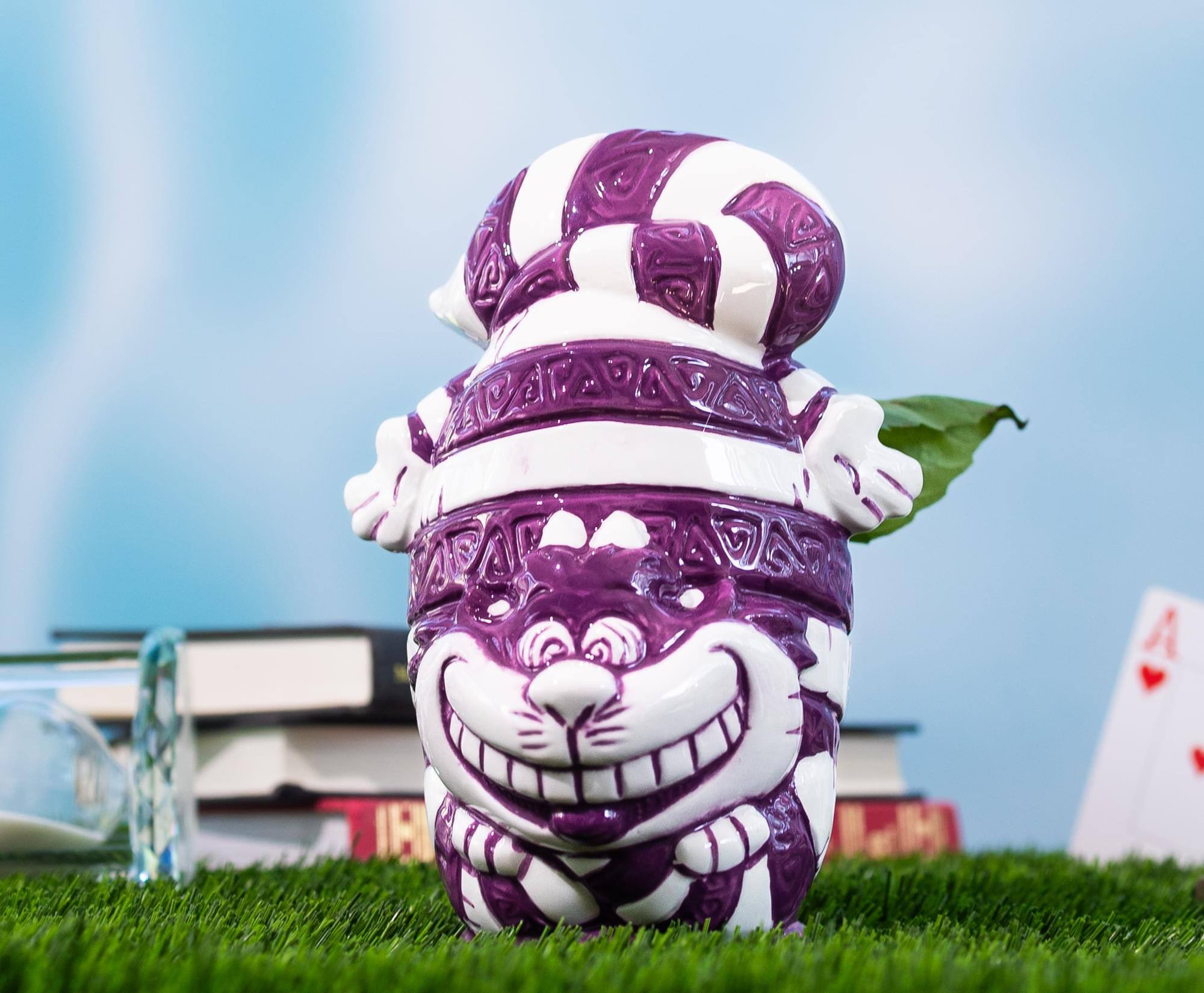 Alt View 2. Disney - Geeki Tikis Disney Alice in Wonderland Cheshire Cat Ceramic Mug | Hold 13 Ounces - Purple.
