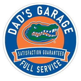 Fan Creations - Florida Gators 16" Dad's Garage Wood Sign - Multicolor