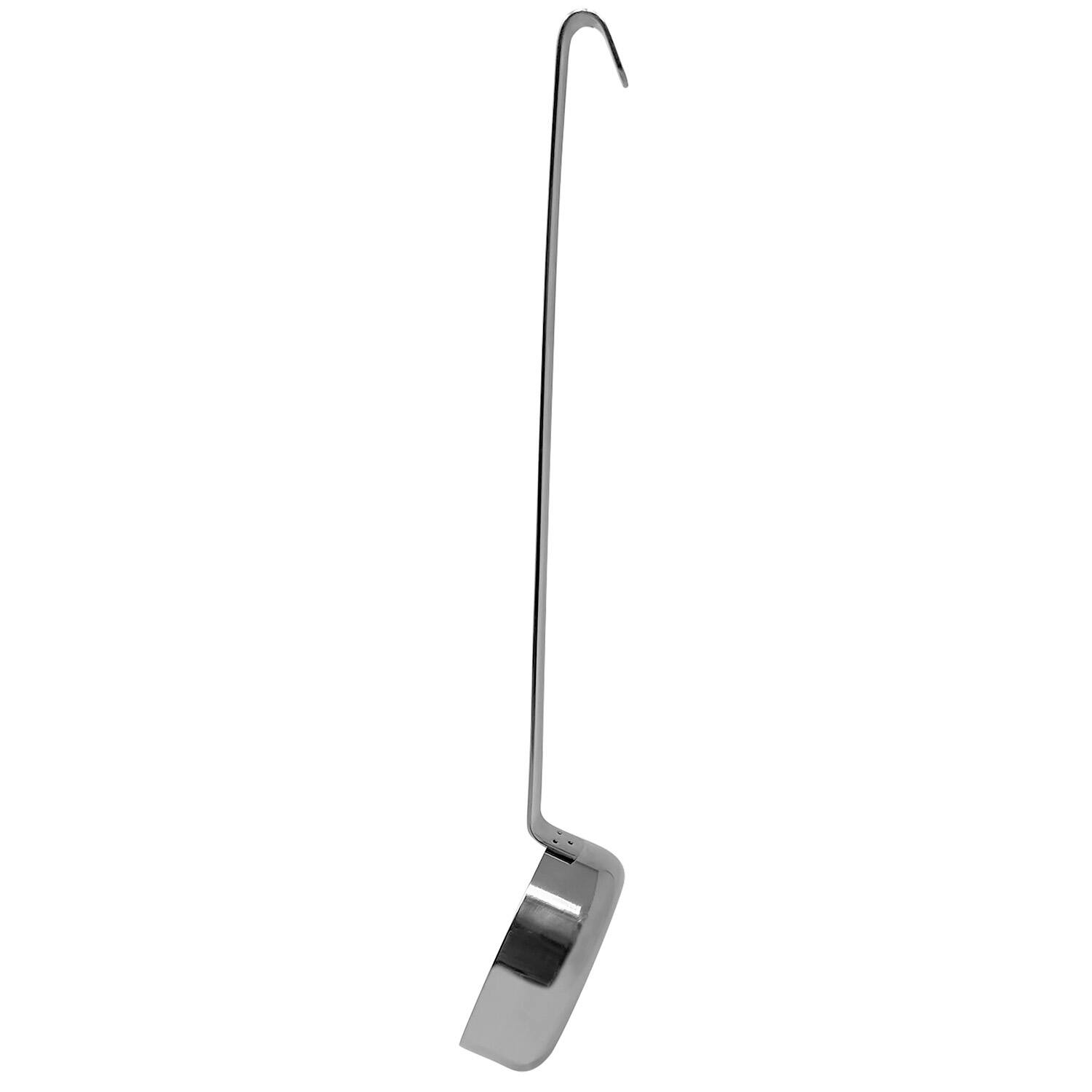 Alt View 2. Norpro - Stainless Steel Flat Bottom Ladle, 3 Ounce Capacity, Stainless Steel - Silver.