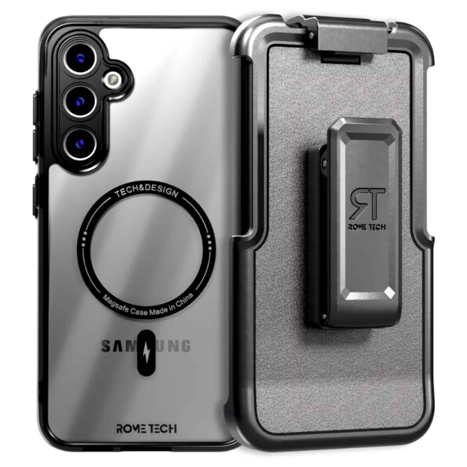 TECH & DESIGN  
ROVE TECH  
Magsafe Case Made in China  
SAMSUNG  
ROME TECH