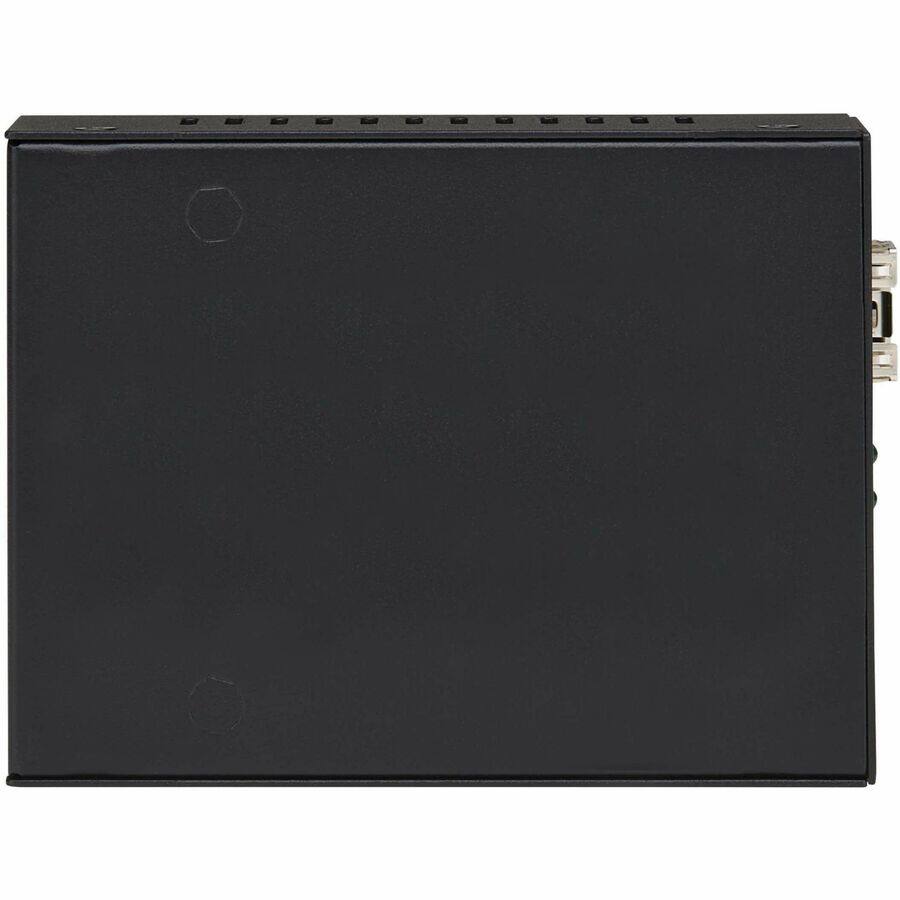 Alt View 4. Tripp Lite - Tripp Lite series N786-001-SFP Transceiver/Media Converter - 1 x Network (RJ-45) - Single-mode, Multi-mode - 850 nm - Black.