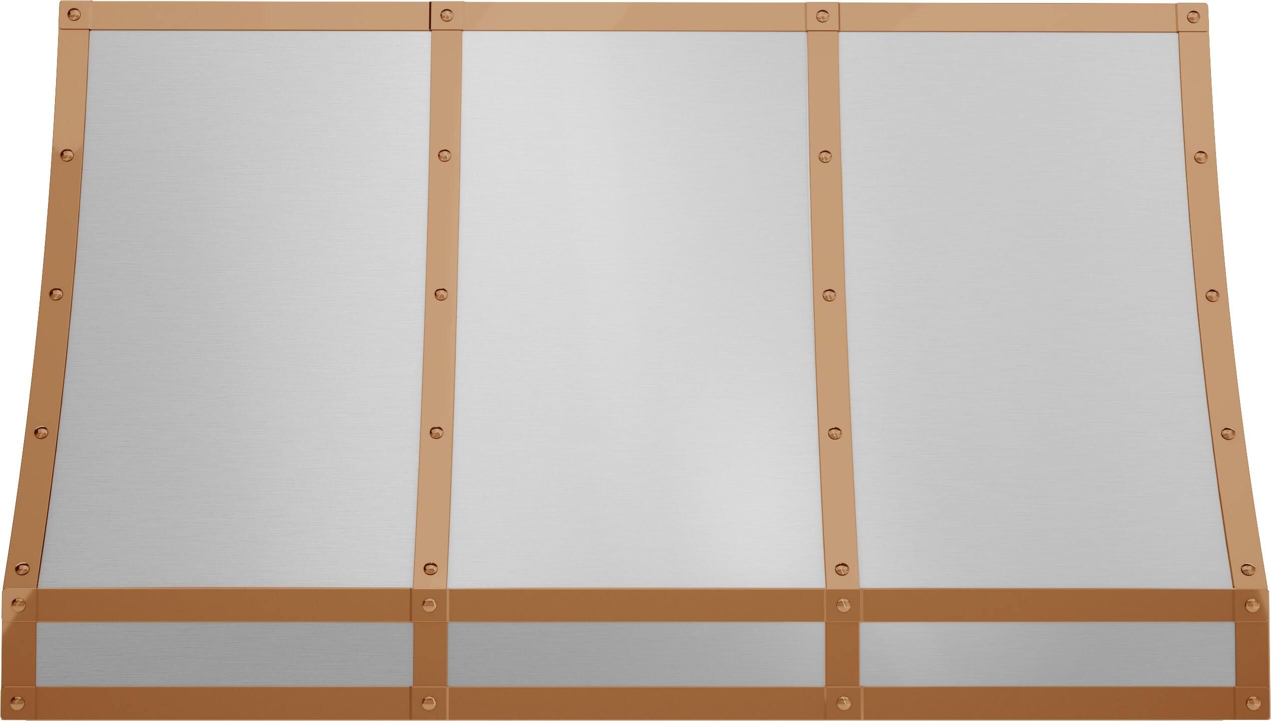 Left. Zephyr - Banding Kit for CHFT48ASX - Polished Copper.