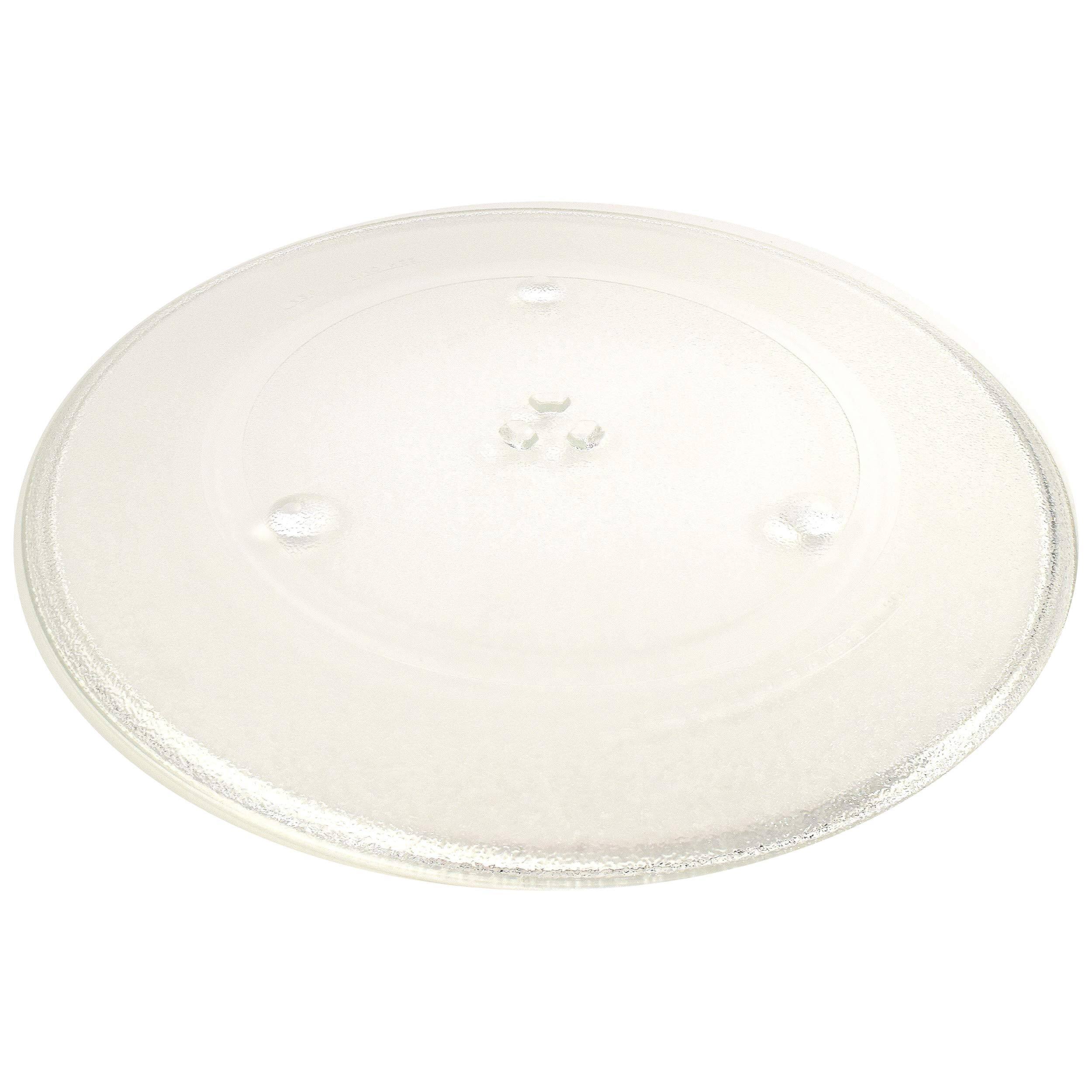 Angle. HQRP - 13.5-inch Glass Turntable Tray for Panasonic F06015Q00AP 30QBP4119 TJF06015Q00AP NN-G463MF NN-G464WF NN-S443BF Microwave.