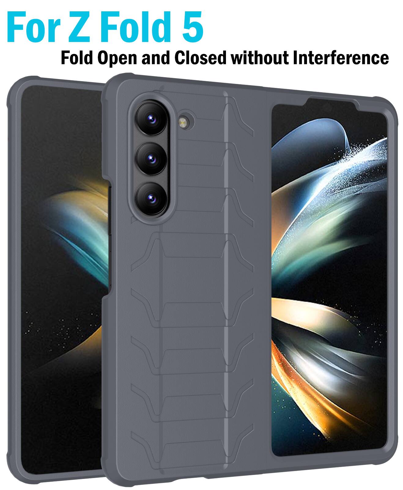 For Z Fold 5  
Fold Open and Closed without Interference