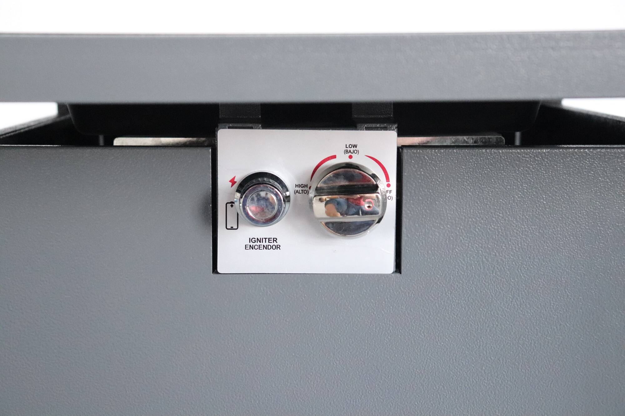 LOW (BAJO)  
HIGH (ALTO)  
IGNITER ENCENDOR