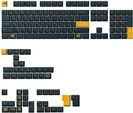 Glorious - GPBT Mecha Keycaps - Charged Blue