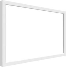 Front. Amazon - Echo Show 15 Frame - White.