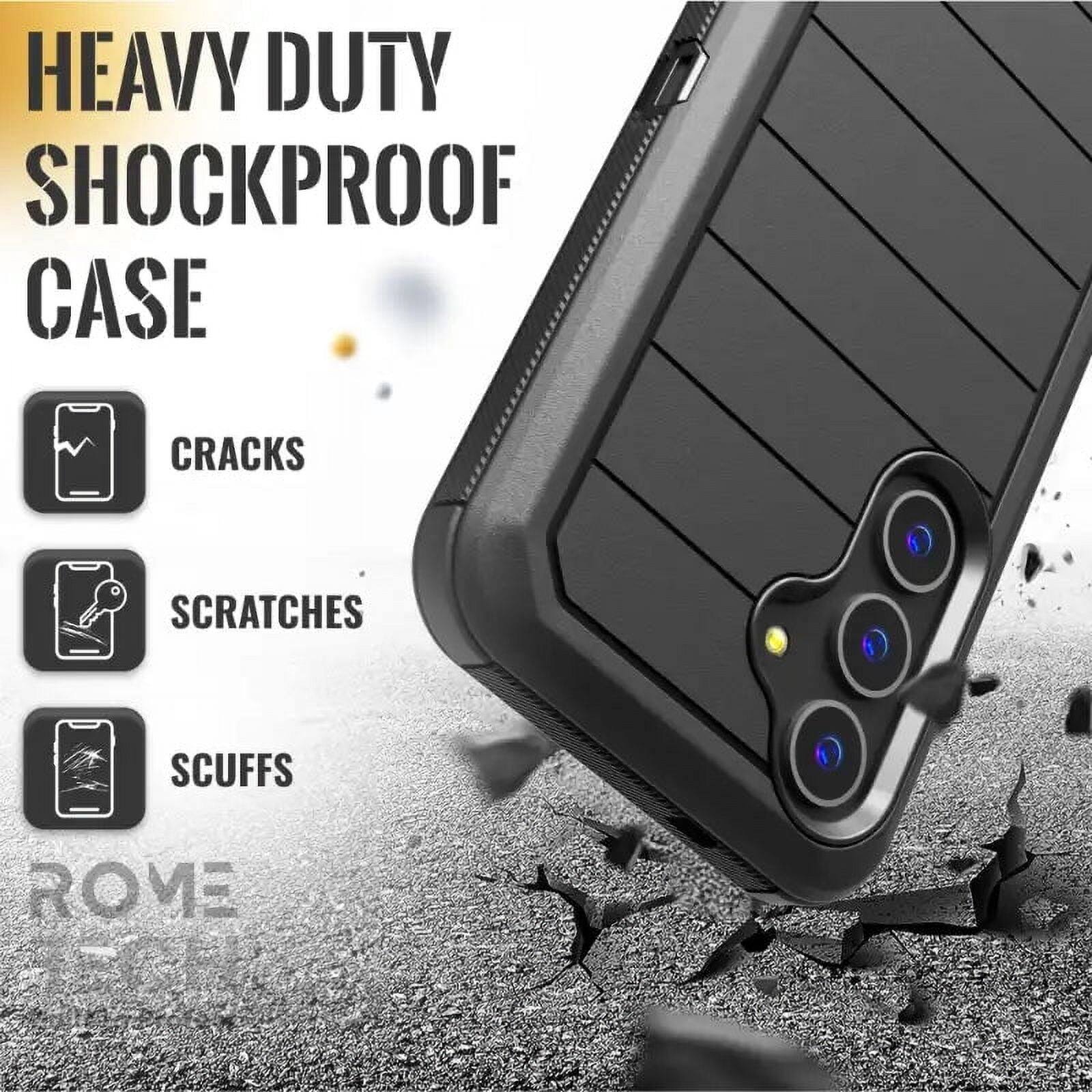 HEAVY DUTY SHOCKPROOF CASE

CRACKS
SCRATCHES
SCUFFS

ROME