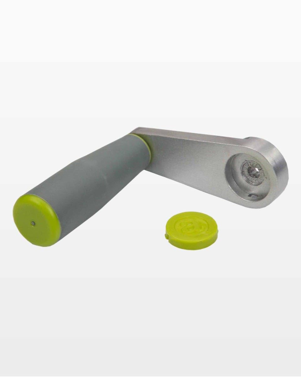 Back. AccuQuilt - Handle Upgrade Kit - Comfort Grip Handle - Smoother Rolling Action.