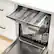 Alt View 12. Bosch - 800 Series 24" Top Control Smart Built-In Stainless Steel Tub Dishwasher with 3rd Rack, 42 dBA - White.