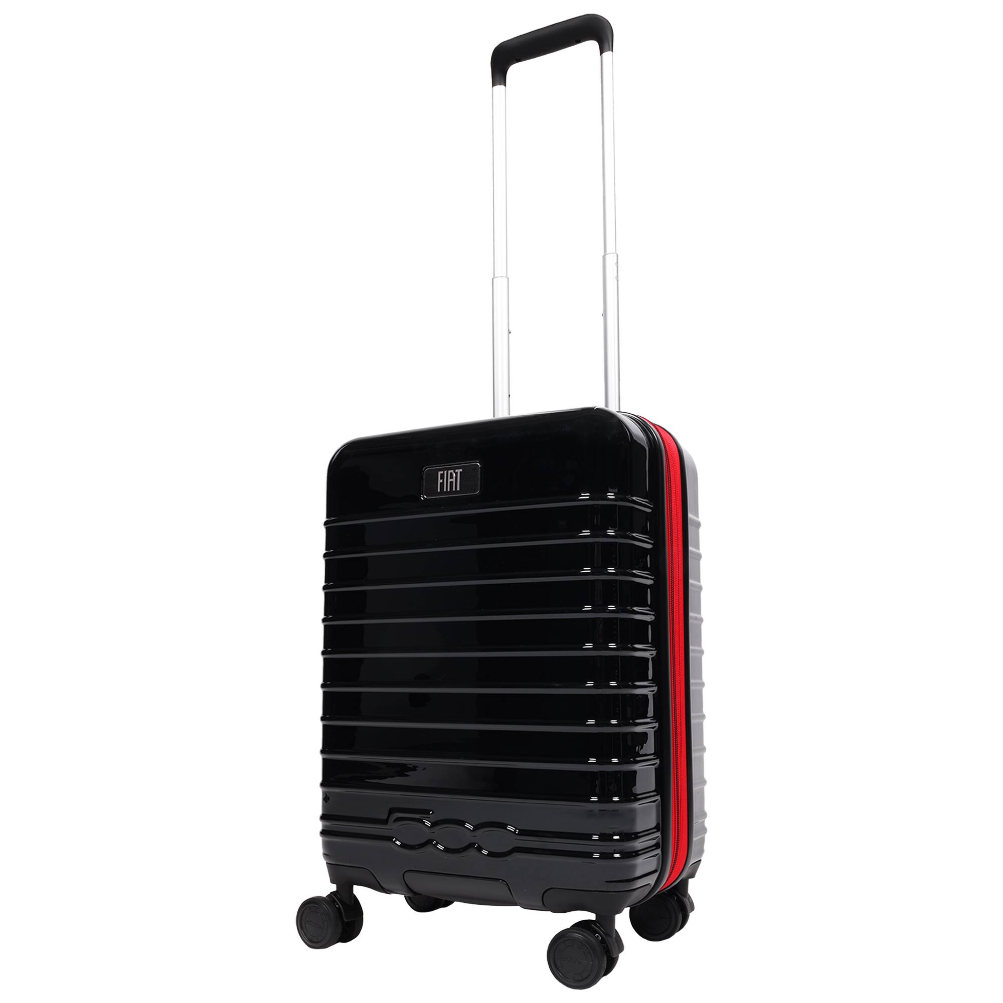 Angle. Ful - 22" Expandable Hardside Carry-On Spinner - BLACK.