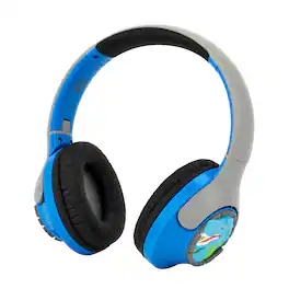 eKids - Dinosaur Bluetooth Headphones for Kids, Wireless Headphones for School, Home, or Travel - Multicolor