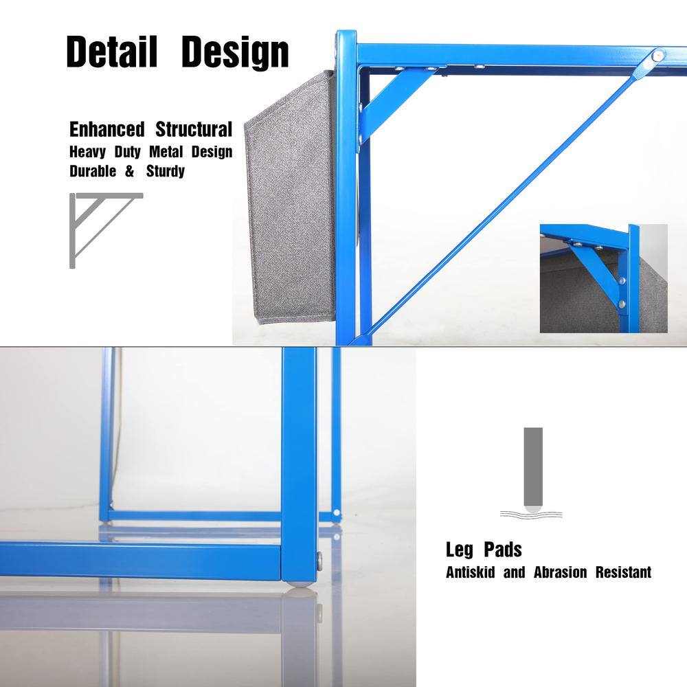 Detail Design  
Enhanced Structural  
Heavy Duty Metal Design  
Durable & Sturdy  

Leg Pads  
Antiskid and Abrasion Resistant