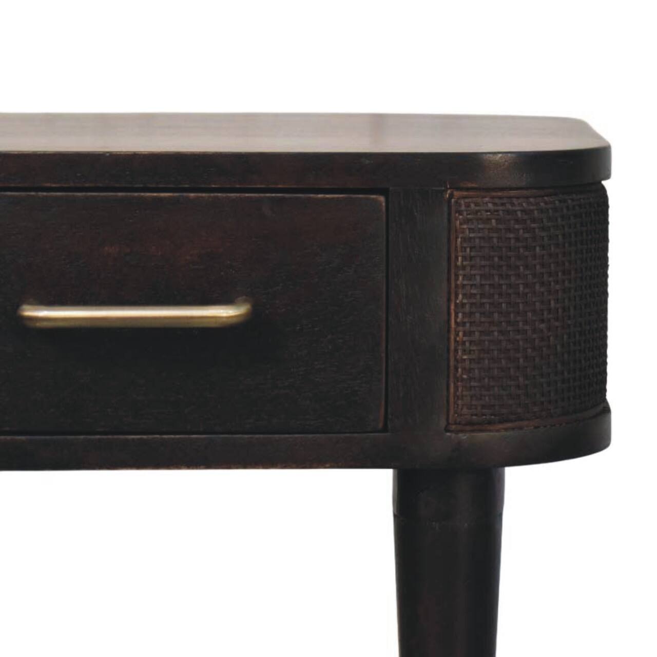 Alt View 5. Artisan Furniture - Artisan Furniture Solid Wood Belmont Bedside - Brown.