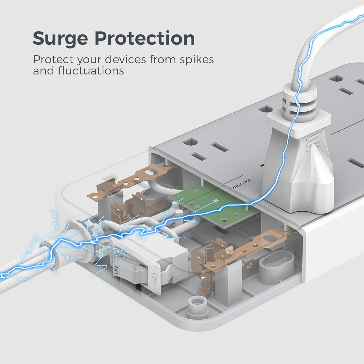 Surge Protection  
Protect your devices from spikes and fluctuations