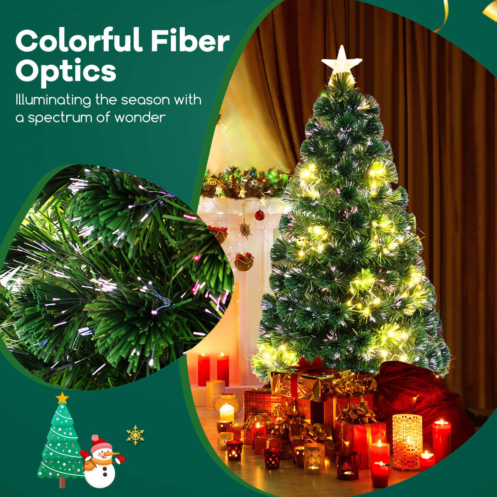 Colorful Fiber Optics  
Illuminating the season with a spectrum of wonder
