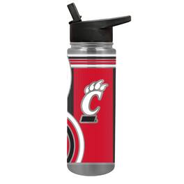 Great American Products - Cincinnati Bearcats 24oz. Cool Vibes Jr. Thirst Hydration Water Bottle - Multicolor