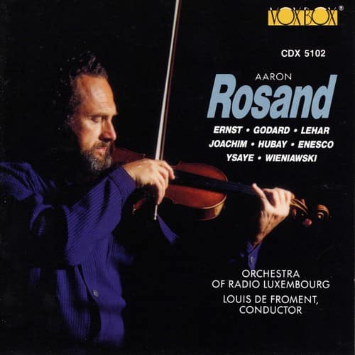 Aaron Rosand - Plays Romantic Violin Concertos  - COMPACT DISCS