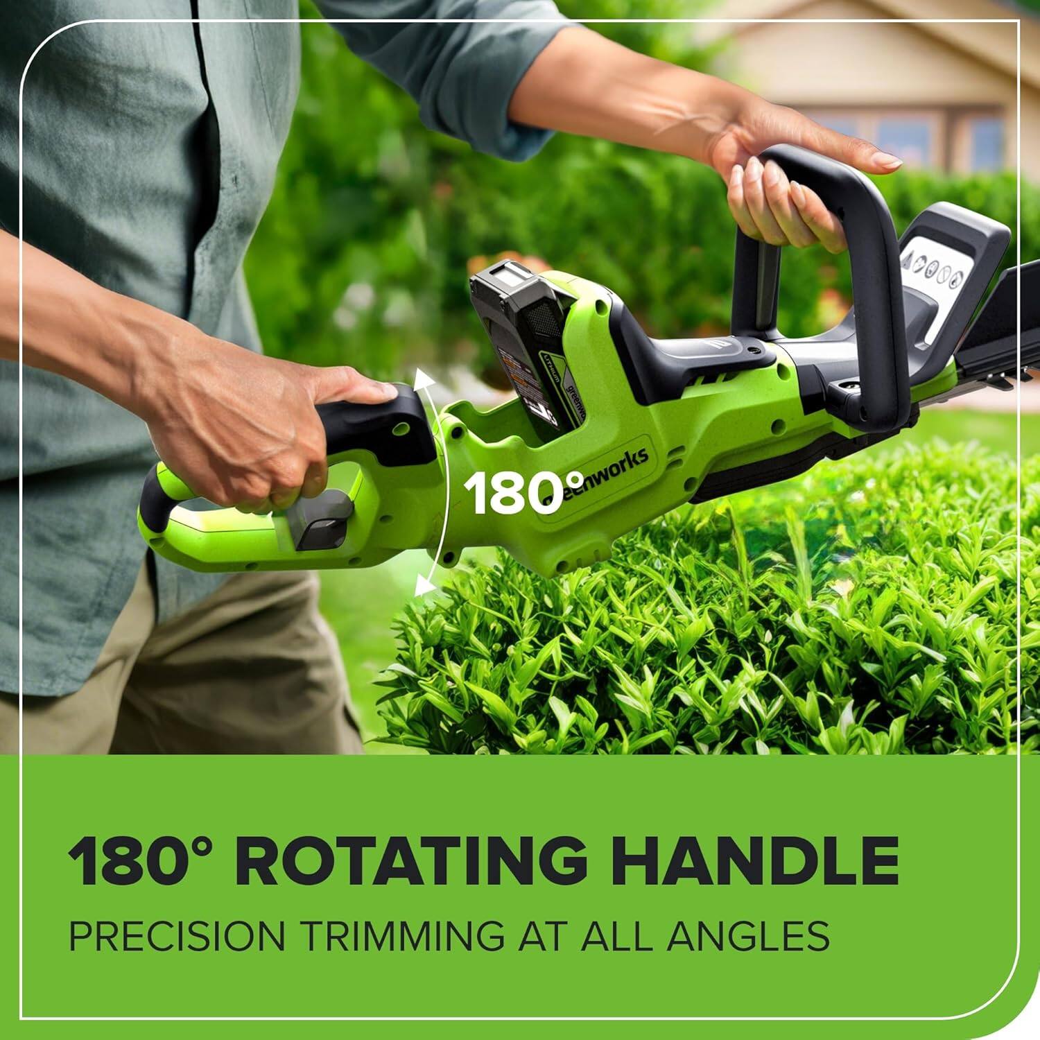 180° Rotating Handle Precision Trimming at All Angles