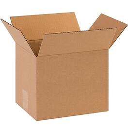 The Packaging Wholesalers - 10" x 8" x 8" Corrugated Boxes, 32 ECT, 25/Bundle (BS100808X) - Kraft